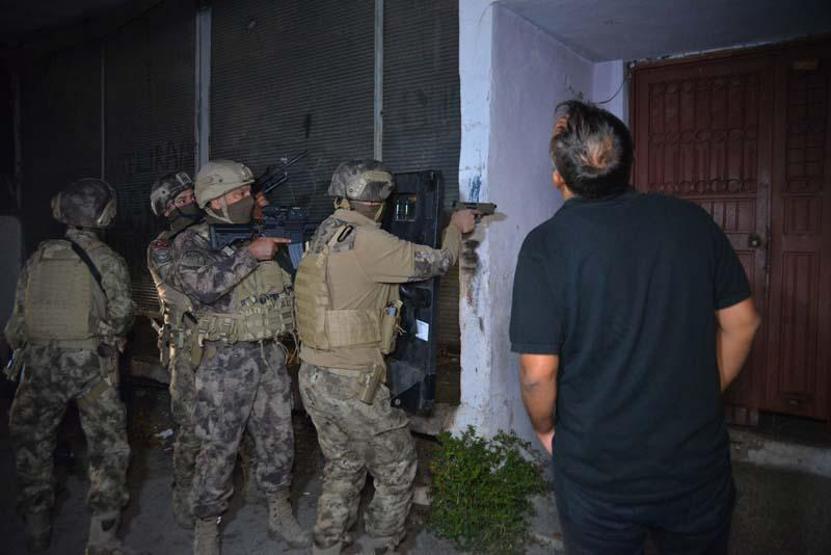 Cono aşiretine 500 polis ile hava destekli operasyon: 30 gözaltı kararı
