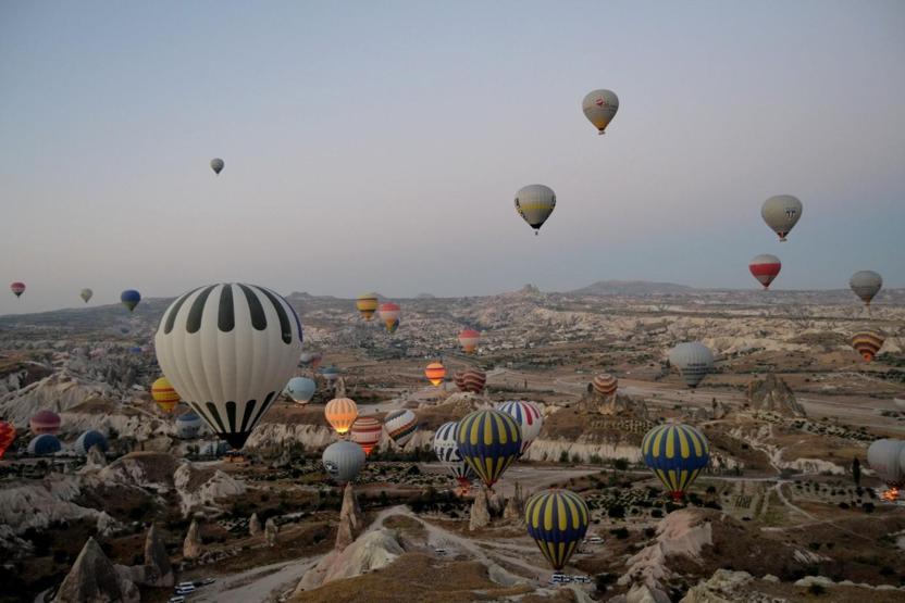 Rüzgarın sanatı Kapadokya