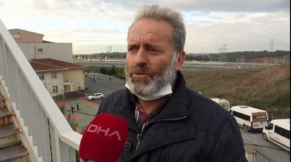 Okul yolundan geçen hafriyat kamyonları tedirgin ediyor