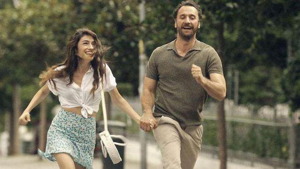 Hazar Ergüçlünün görüntüleri dizi tanıtımına damga vurdu