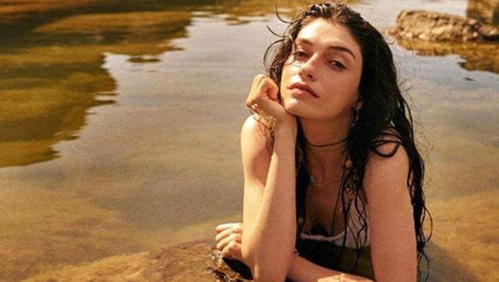 Hazar Ergüçlünün görüntüleri dizi tanıtımına damga vurdu
