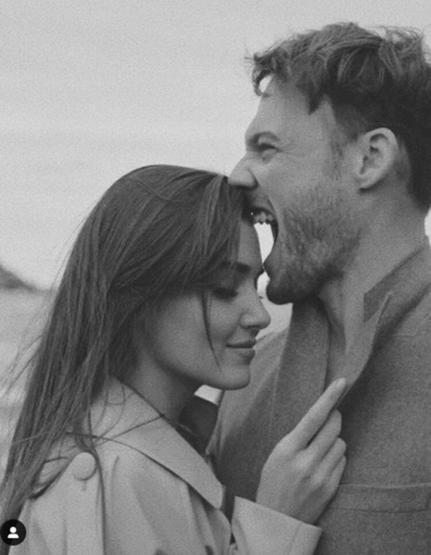 Hande Erçelden Kerem Bürsine sürpriz: Hande ile birbirimizi çok özledik