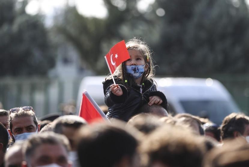 Cumhuriyetin 98inci yılında Anıtkabire ziyaretçi akını