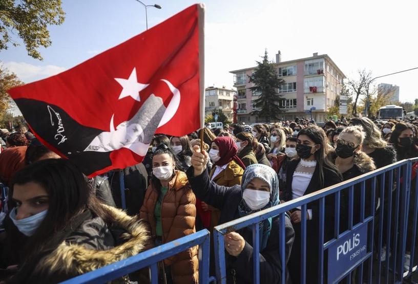 Cumhuriyetin 98inci yılında Anıtkabire ziyaretçi akını