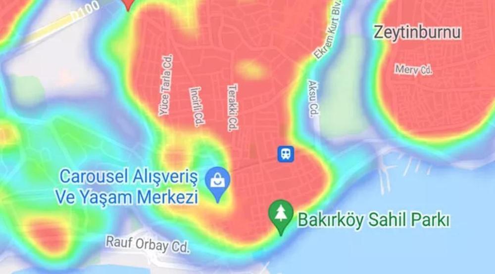 İstanbulun koronavirüs haritası yine kızardı: İşte ilçe ilçe son durum