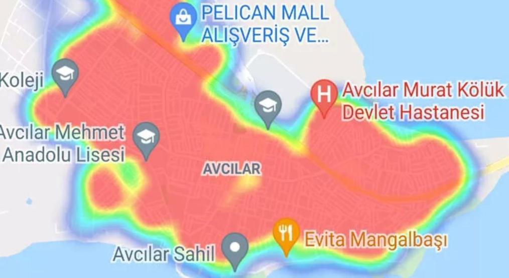 İstanbulun koronavirüs haritası yine kızardı: İşte ilçe ilçe son durum