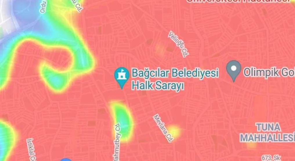 İstanbulun koronavirüs haritası yine kızardı: İşte ilçe ilçe son durum