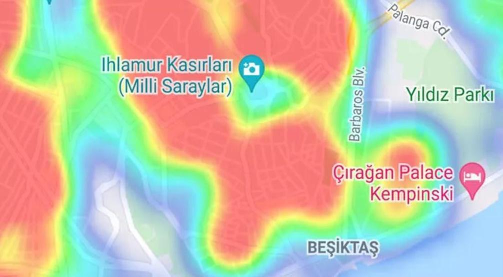 İstanbulun koronavirüs haritası yine kızardı: İşte ilçe ilçe son durum
