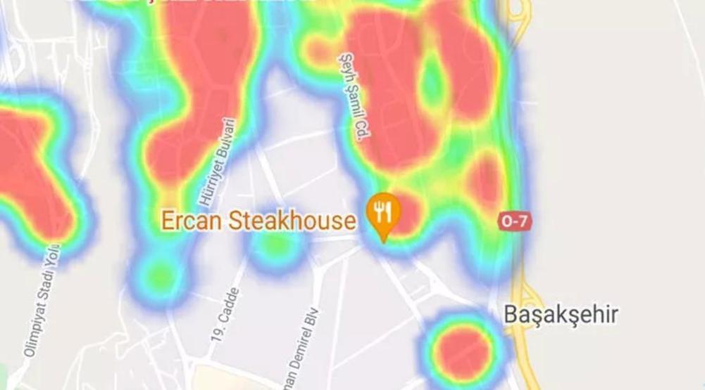 İstanbulun koronavirüs haritası yine kızardı: İşte ilçe ilçe son durum