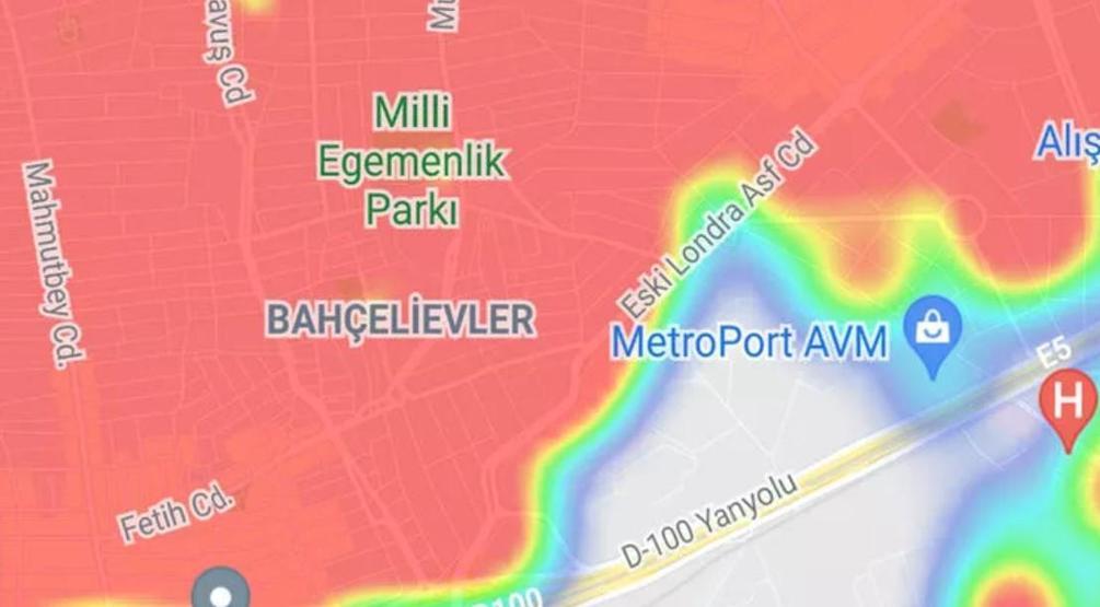 İstanbulun koronavirüs haritası yine kızardı: İşte ilçe ilçe son durum