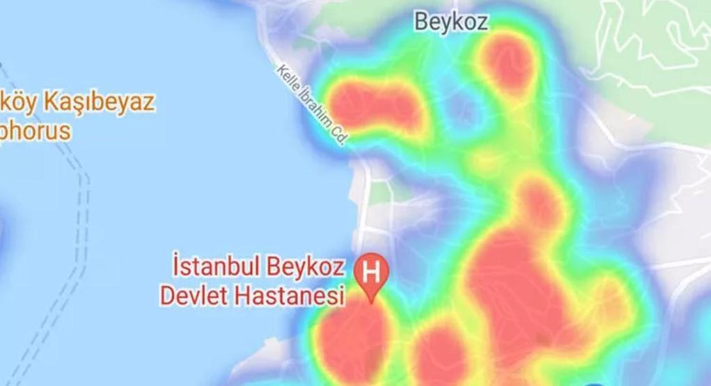 İstanbulun koronavirüs haritası yine kızardı: İşte ilçe ilçe son durum
