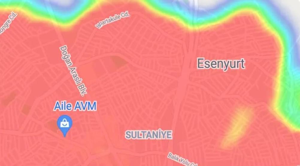 İstanbulun koronavirüs haritası yine kızardı: İşte ilçe ilçe son durum