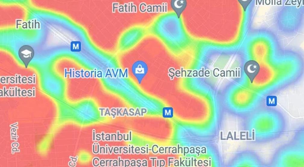 İstanbulun koronavirüs haritası yine kızardı: İşte ilçe ilçe son durum