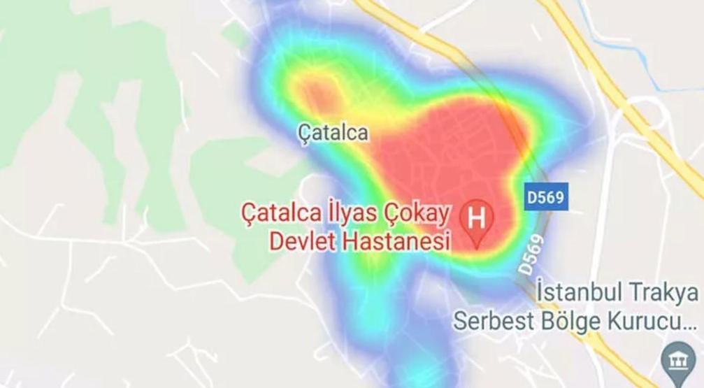 İstanbulun koronavirüs haritası yine kızardı: İşte ilçe ilçe son durum