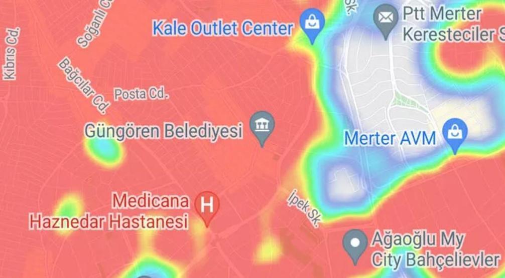 İstanbulun koronavirüs haritası yine kızardı: İşte ilçe ilçe son durum