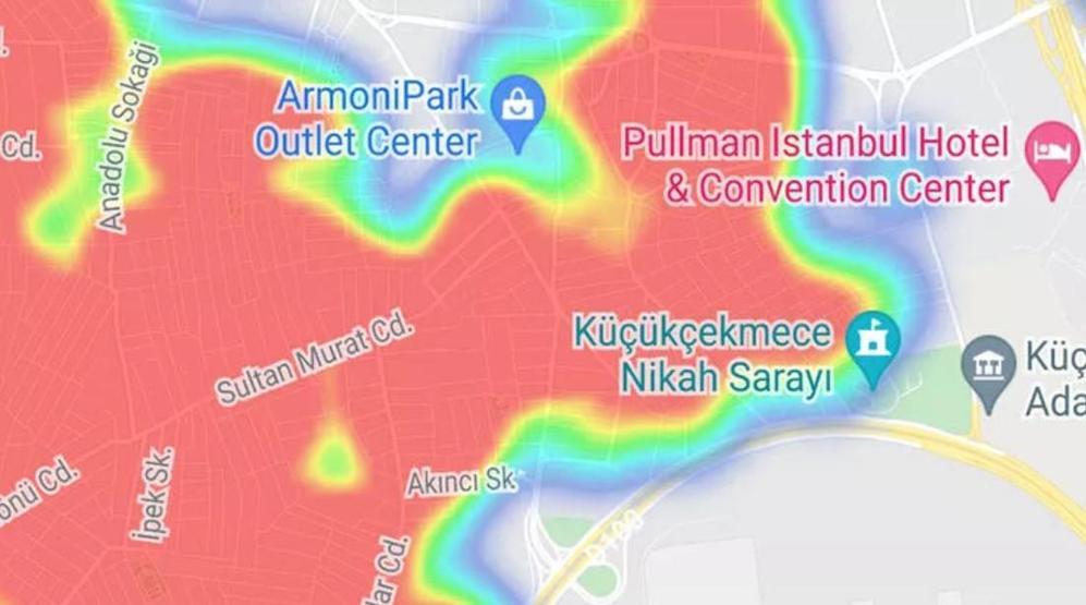 İstanbulun koronavirüs haritası yine kızardı: İşte ilçe ilçe son durum