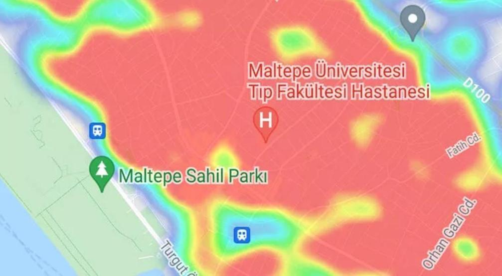İstanbulun koronavirüs haritası yine kızardı: İşte ilçe ilçe son durum