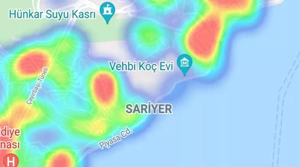İstanbulun koronavirüs haritası yine kızardı: İşte ilçe ilçe son durum