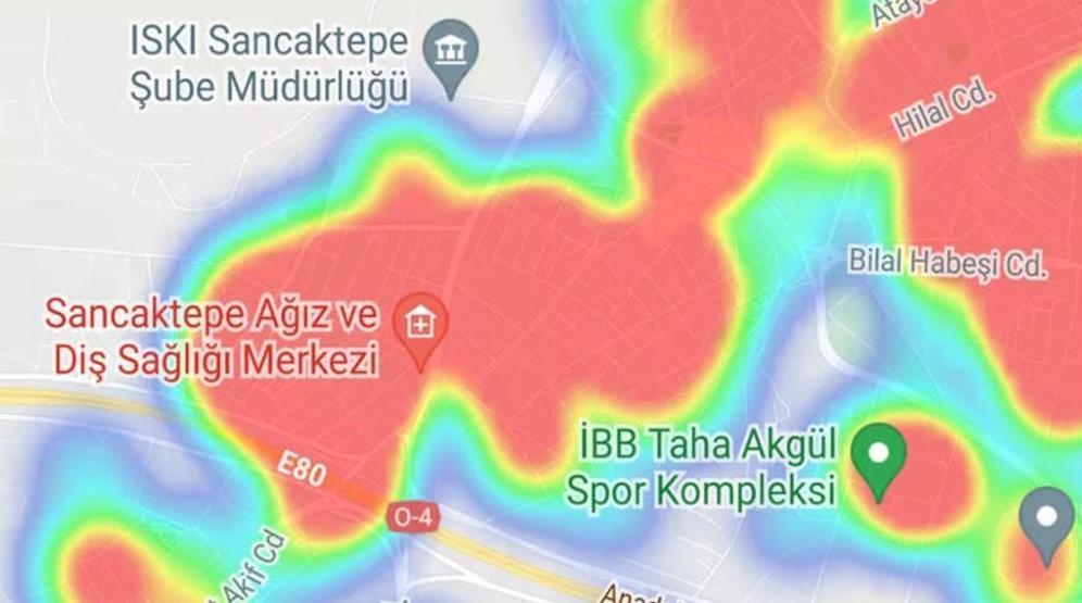 İstanbulun koronavirüs haritası yine kızardı: İşte ilçe ilçe son durum