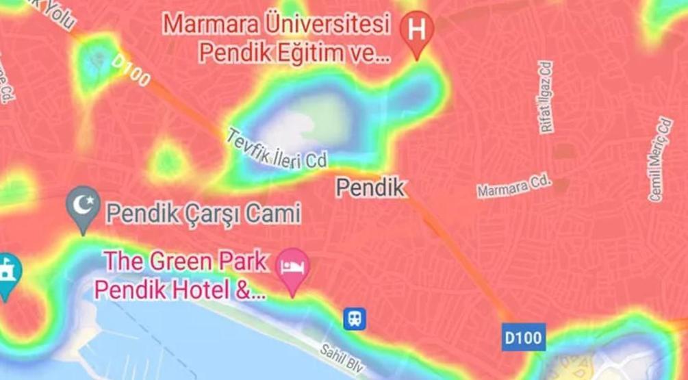 İstanbulun koronavirüs haritası yine kızardı: İşte ilçe ilçe son durum