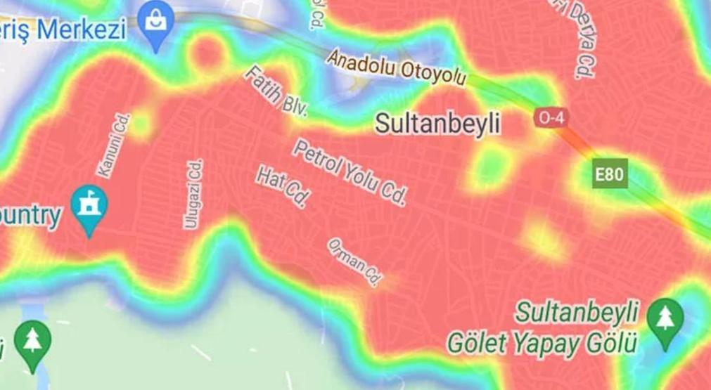 İstanbulun koronavirüs haritası yine kızardı: İşte ilçe ilçe son durum