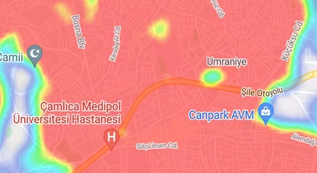 İstanbulun koronavirüs haritası yine kızardı: İşte ilçe ilçe son durum