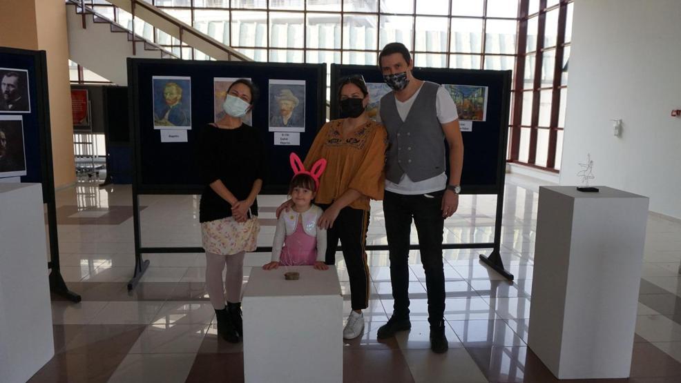 Telden heykel yapabilirsiniz dedi, çocuklara ilham verdi