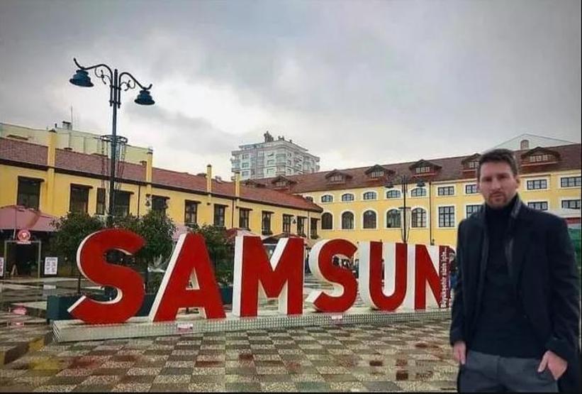 Lionel Messinin fotoğrafı fena tiye alındı