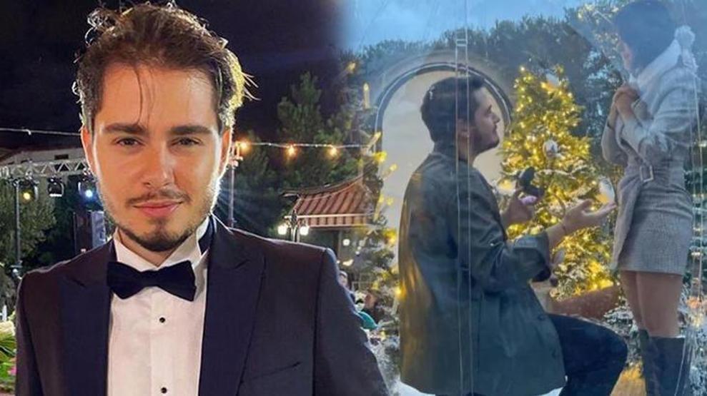 Savaş Zafer, Melis Ketenci’ye yüzüğü taktı