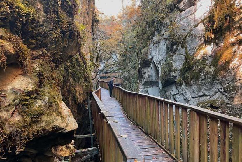 Horma Kanyonu ve Ilıca Şelalesi sonbahar renklerine büründü İçinizi ısıtacak kareler