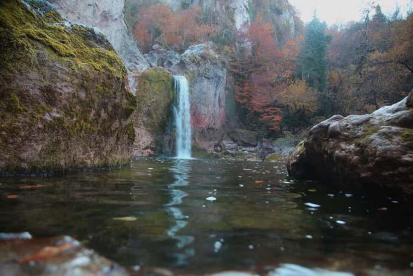Horma Kanyonu ve Ilıca Şelalesi sonbahar renklerine büründü İçinizi ısıtacak kareler