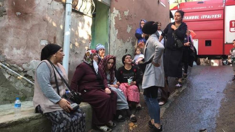 Beyoğlunda gelin damadın nikah günü evi yandı