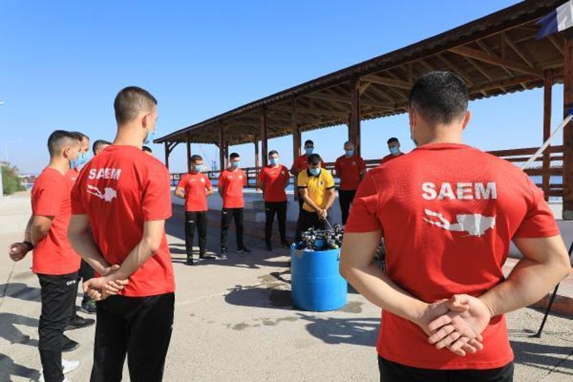 Türkiyenin kurbağa adamları Antalyada yetiştiriliyor
