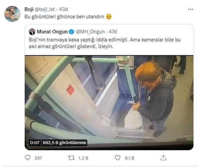 Bojiye atılan iftira güvenlik kamerasında