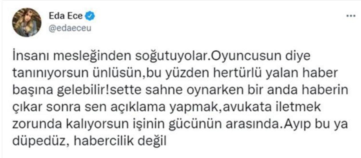 Eda Ece-Buğrahan Tuncer çiftinden ayrılık iddialarına cevap
