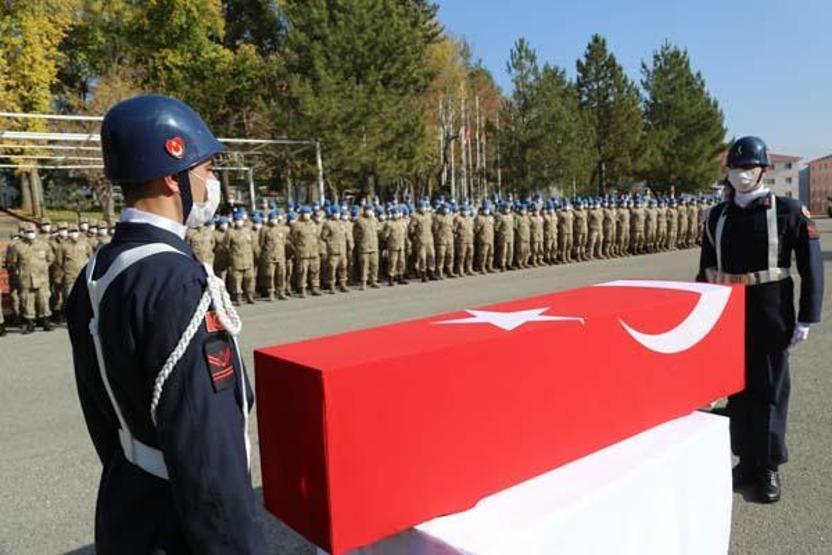 Kalp krizi sonucu şehit olan uzman çavuş için Tuncelide tören