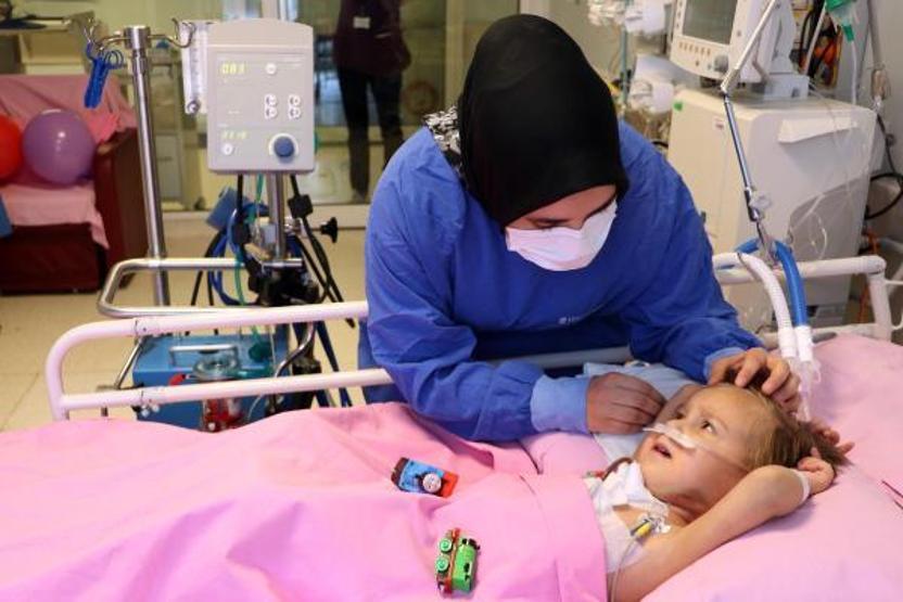 3 aydır kalp cihazına bağlı olan Ali Hamza, nakil bekliyor