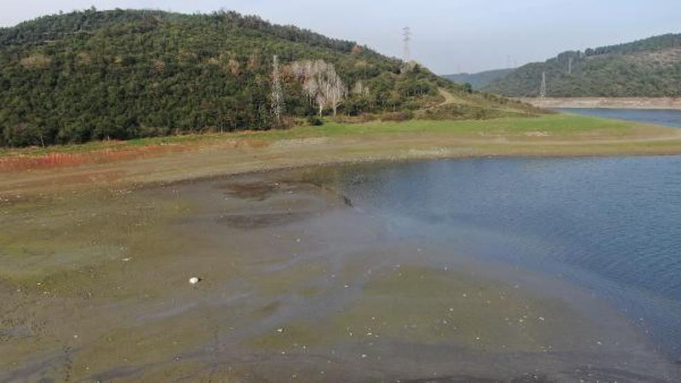 Alibeyköy barajı son 10 yılın en düşük ikinci seviyesinde