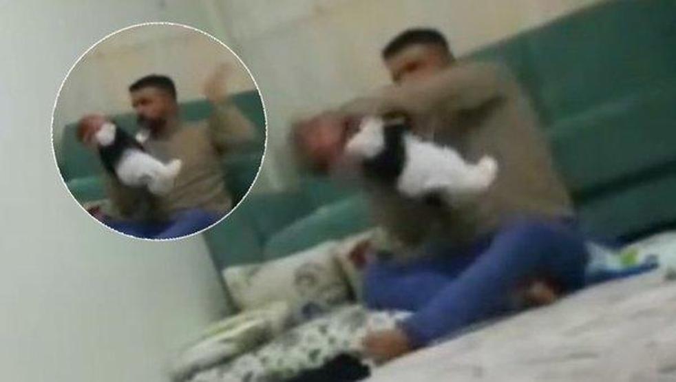 Yunus Göç kimdir Bebeğine şiddet gösteren cani babanın emniyetteki ilk ifadesi..