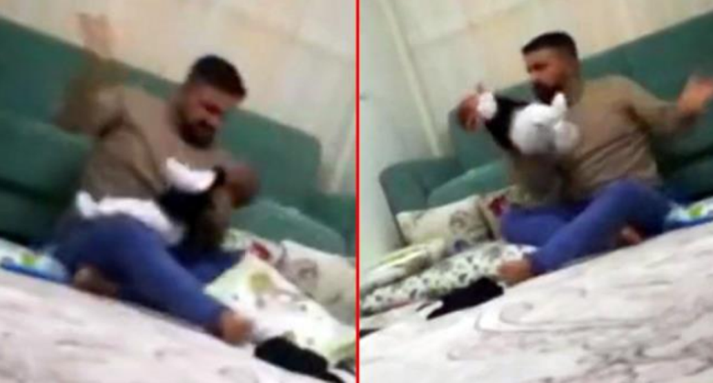Yunus Göç kimdir Bebeğine şiddet gösteren cani babanın emniyetteki ilk ifadesi..