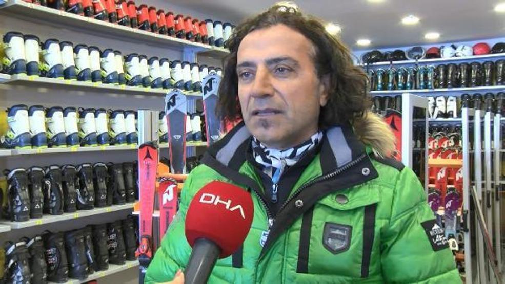 Uludağ’da kayak öğrenmenin saati 450 TL