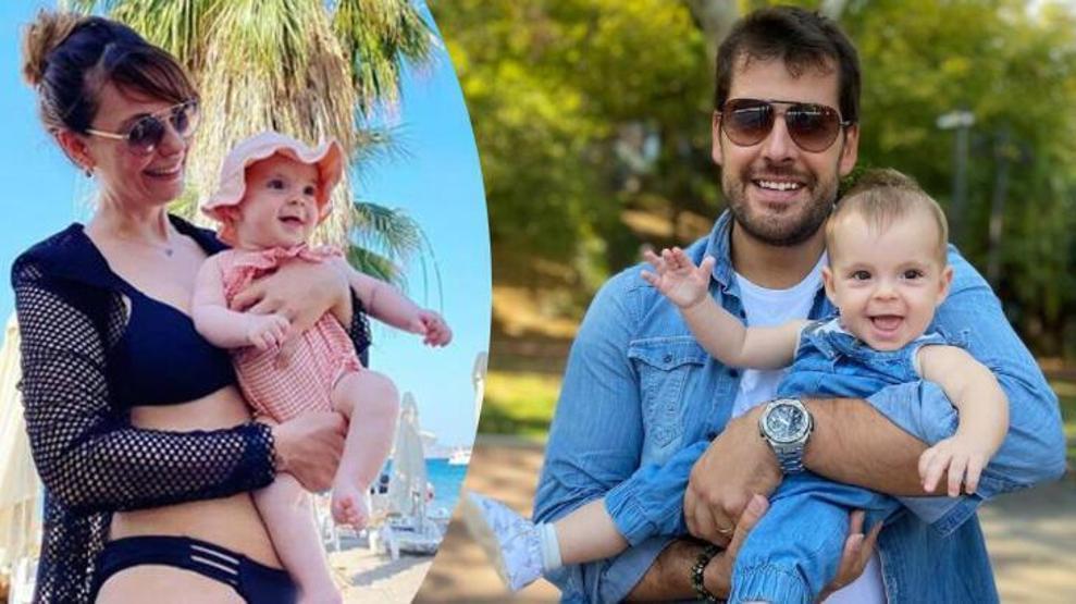 Özge Özder mutlu aile pozunu paylaştı