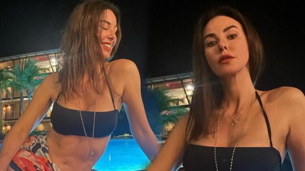 Defne Samyeli tatilde, kızları Altın Kelebekte