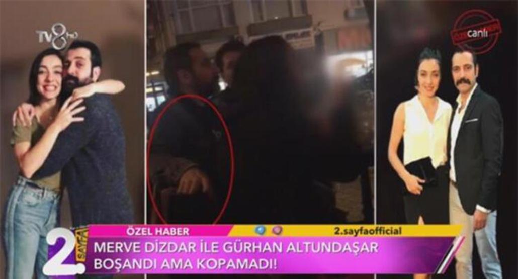 Merve Dizdar ve eski eşi Gürhan Altundaşar samimi şekilde görüntülendi