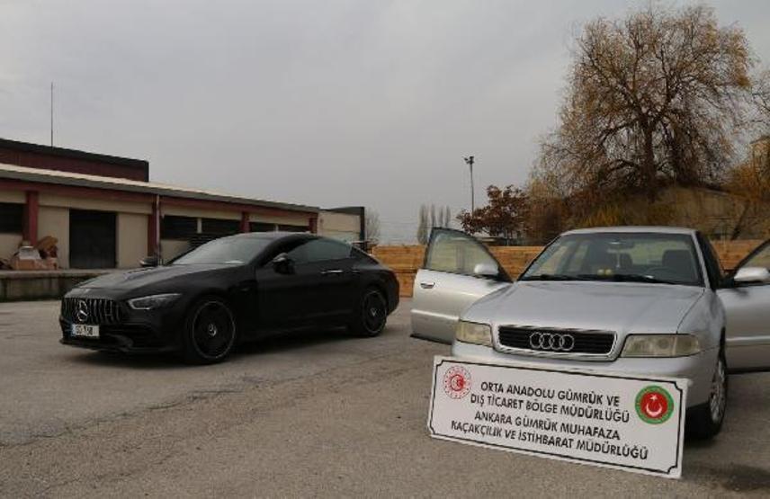 Yurt dışından getirilip, usulsüz kullanılan lüks araçlara el koyuldu