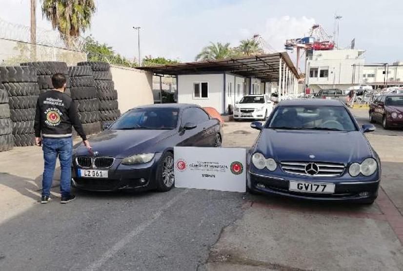 Yurt dışından getirilip, usulsüz kullanılan lüks araçlara el koyuldu