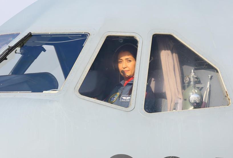 15 tonluk CASA uçağını kanatlandıran kadın pilot: “Yarbay Mesude Küçük”