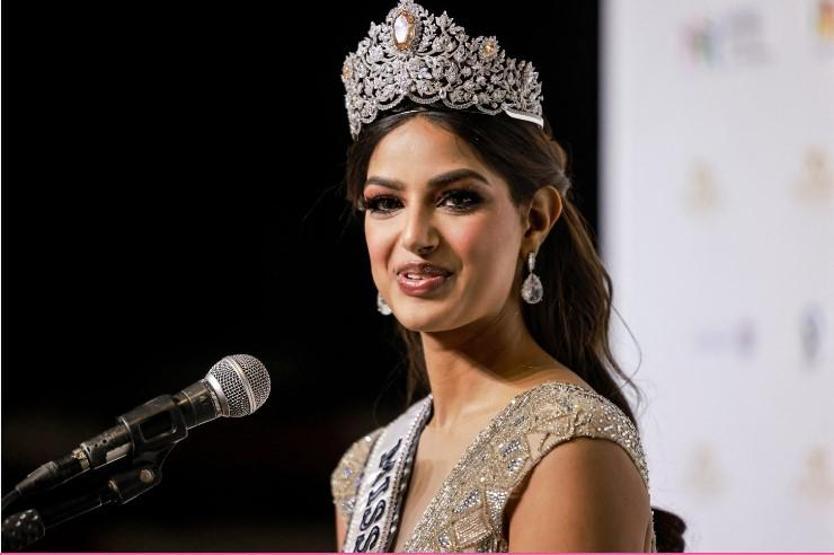 Hindistan güzeli Harnaaz Sandhu, 2021 Kainat Güzeli seçildi: Miyavlayarak tacı taktı