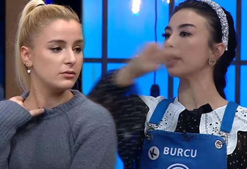 MasterChefte Burcu ve Dilara birbirine girdi: Sen şeytan değilsin Dilara, sen bir yılansın