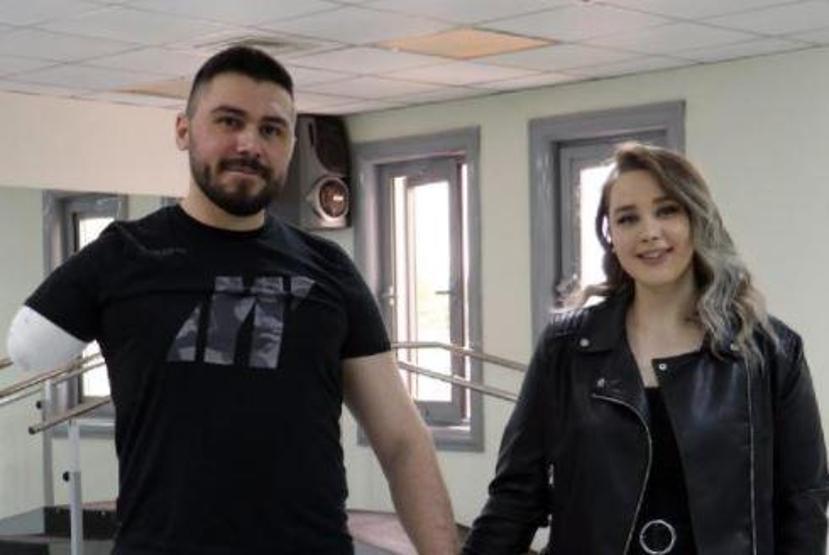 Pençe-Şimşek gazisi protez bacakla yürümeye başladı
